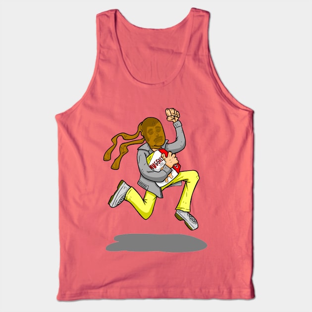 Run H.I. Run Tank Top by revjosh